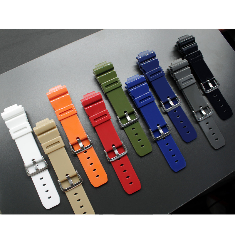 Suitable for Casio Gw Dw6900 5600 5610 9052 Ga-2100 Glossy Watch Strap