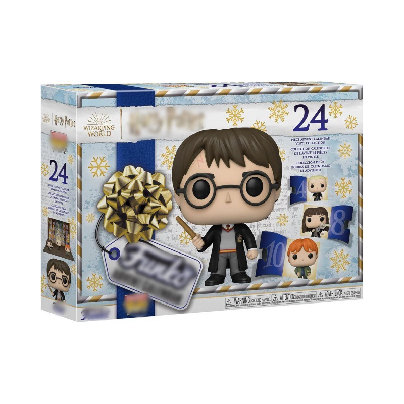 Адвент-календарь (Stranger Things) 24 дня, блайнд-бокс с фигурками, 35×5×26 см, разные IP-модели