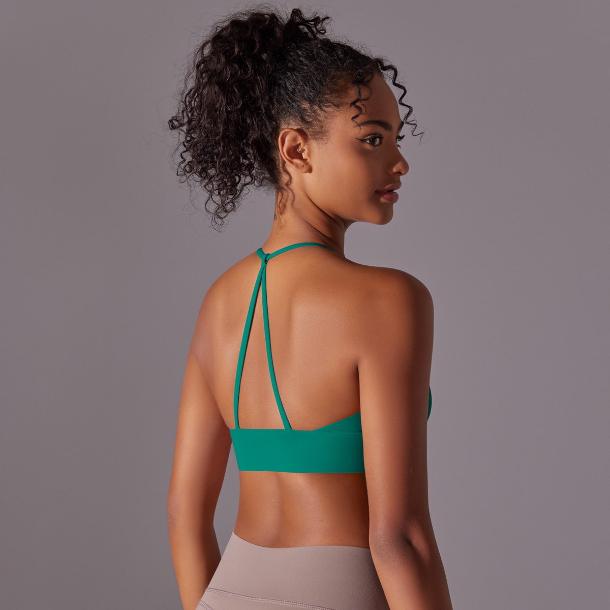 140g Weight Sleeveless Sleeve Length Nylon Fabric Type Short Top Length Halter Crisscross Tank Tops Type Fitness, Yoga, Sports Occasion Halter Neck Neckline Solid Color Pattern Sports Style Sports Solid Color Nylon Halter Neck Active Tops Halter Crisscross Tank 46