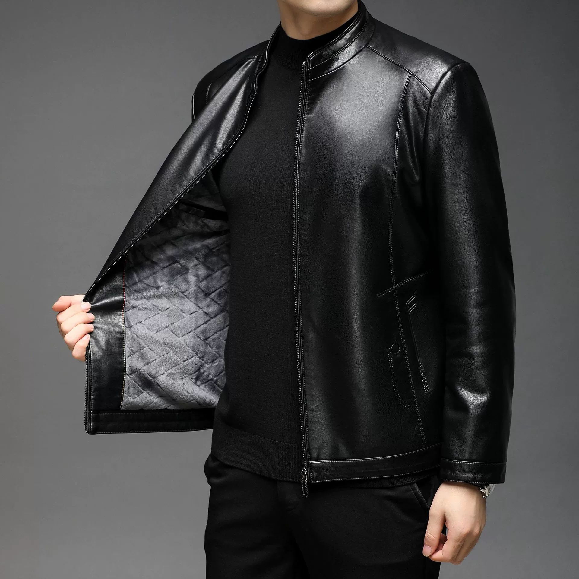 Demi-season warm jacket