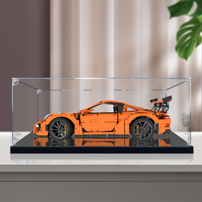 Lego display box for 42056 Porsche 911GT3 RS building block model transparent acrylic dust cover