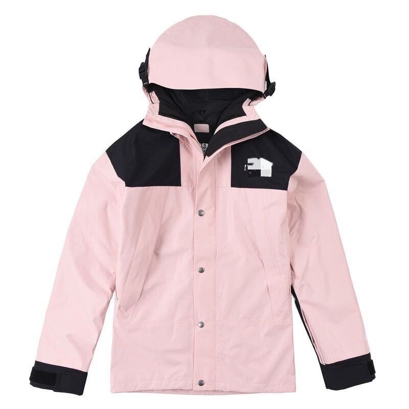 外贸1990冲锋衣男女美版北家登山服三合一户外防风情侣外套连帽|undefined