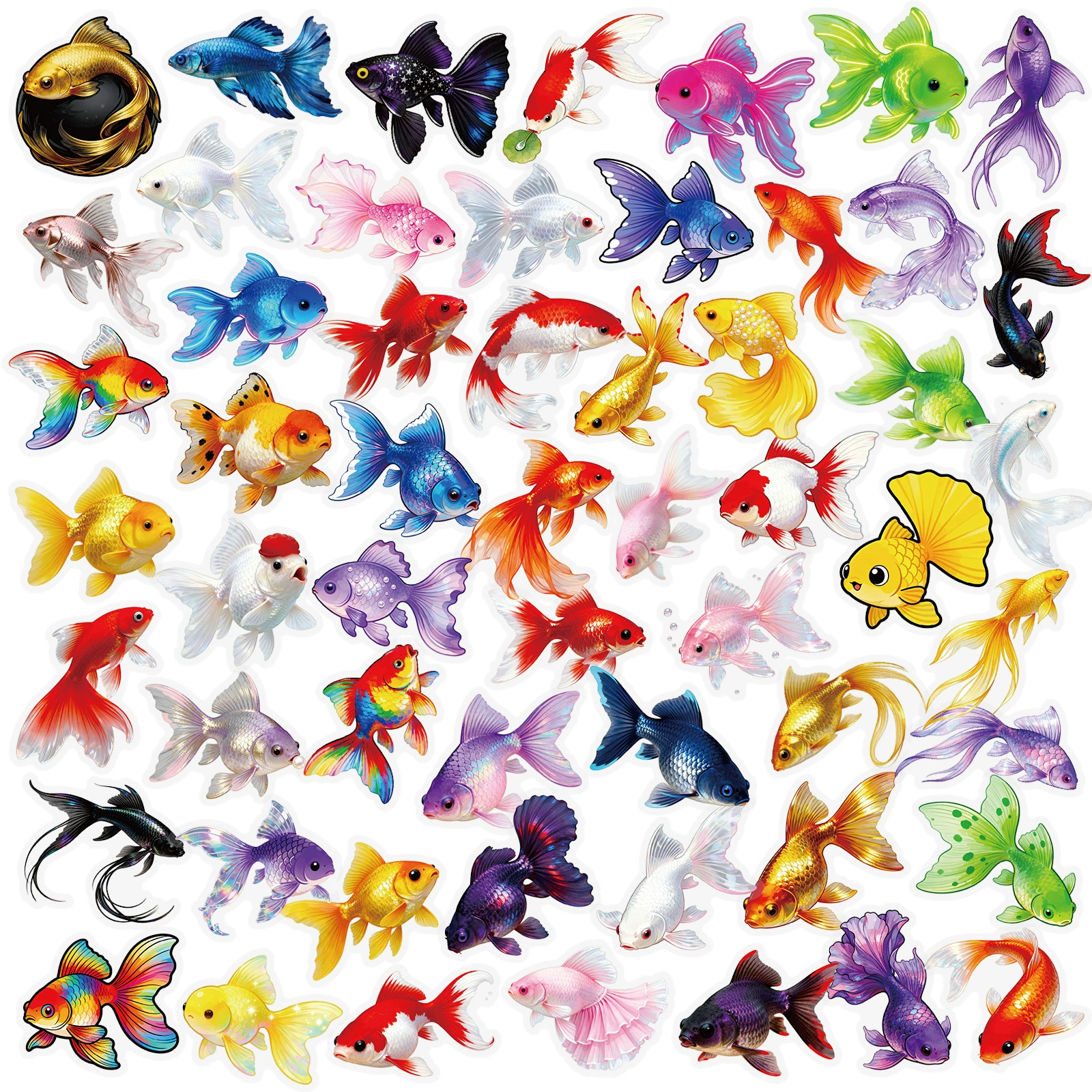 (Cross-border trading), cute transparent waterproof sticker, new collection, Birthday gift