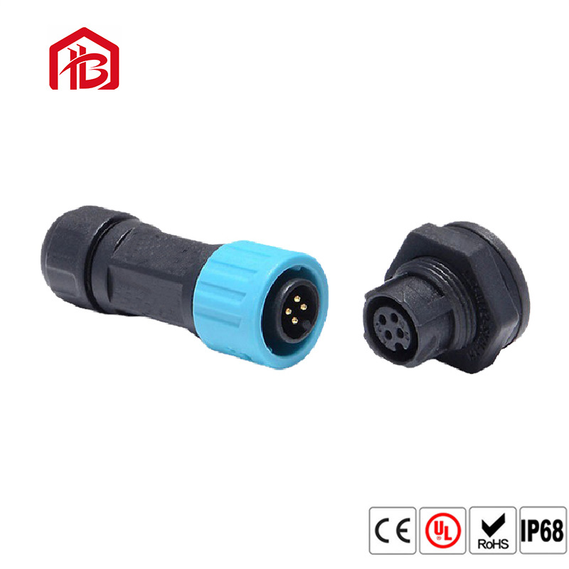 厂家供应线对线防水连接器尼龙自动化转接器户外照明LED接头