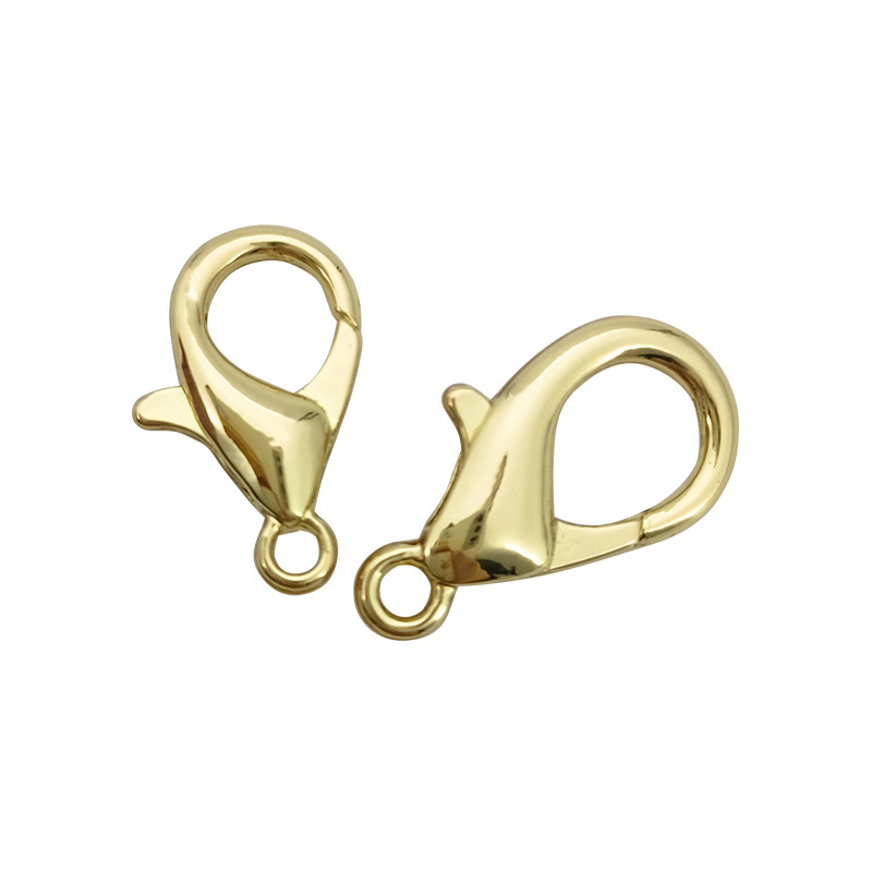 Accesorios de joyería de bricolaje hebilla de langosta pulsera collar hebilla de conexión hebilla de langosta de aleación de zinc puntual