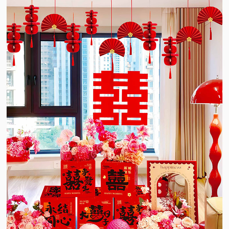 Decoración de la casa de boda conjuntos de artículos de boda nueva casa diseño de ventanas de sala de estar mariposa colgante linterna artículos de boda