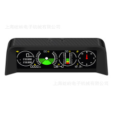 汽车越野通用坡度计 GPS速度表 海拔高度仪指南针时间表电压表