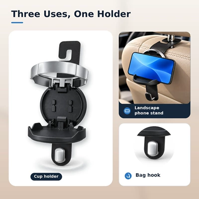 door cup holder, foldable cup: Car cup holder/beverage holder