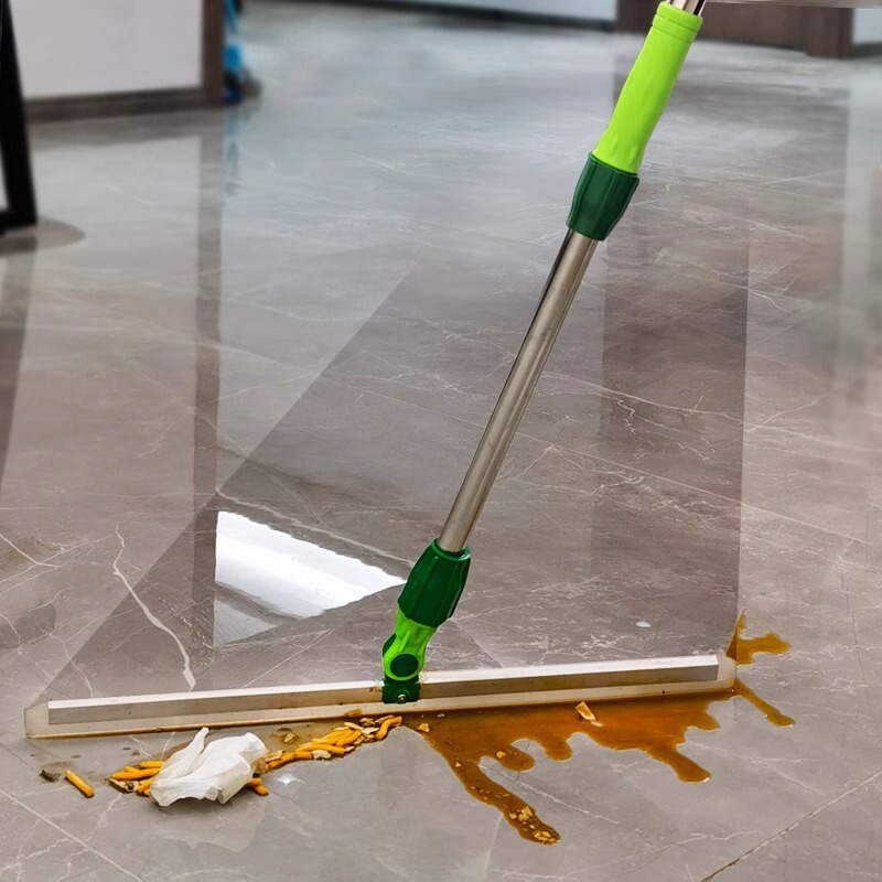 Sjie silicone wiper floor scraping bathroom tile wood floor pusher sweeping artifact magic broom
