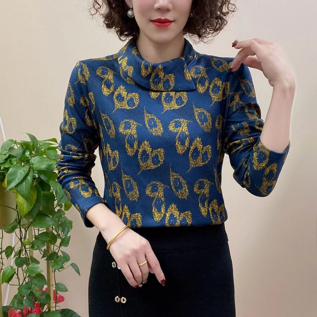 Winter warm velvet base body-friendly fashionable retro thermal…