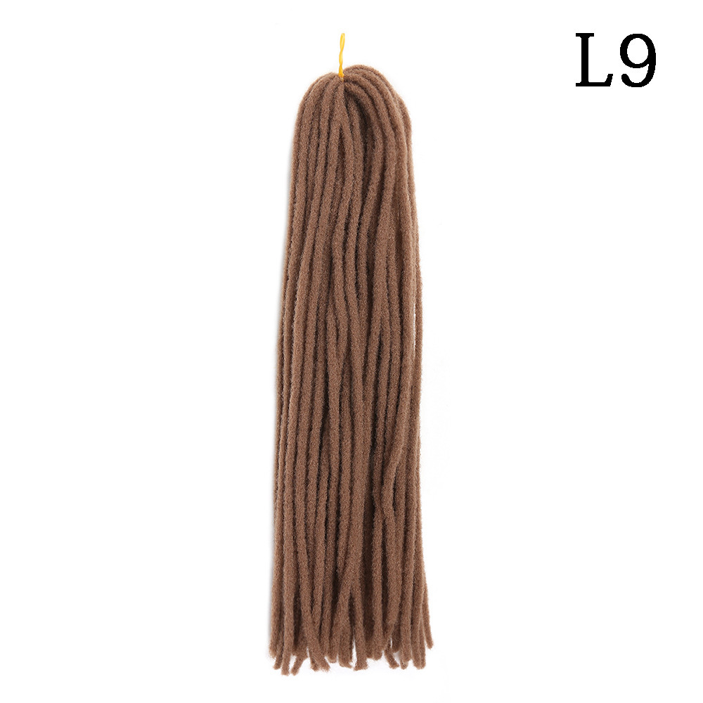 Perücke, Space-Seide, afrikanische Dreadlocks, afrikanische Hip-Hop-Reggae-Dreadlocks, gehäkelte Dreadlocks, geflochtene farbige Seile auf Lager_voghion.com