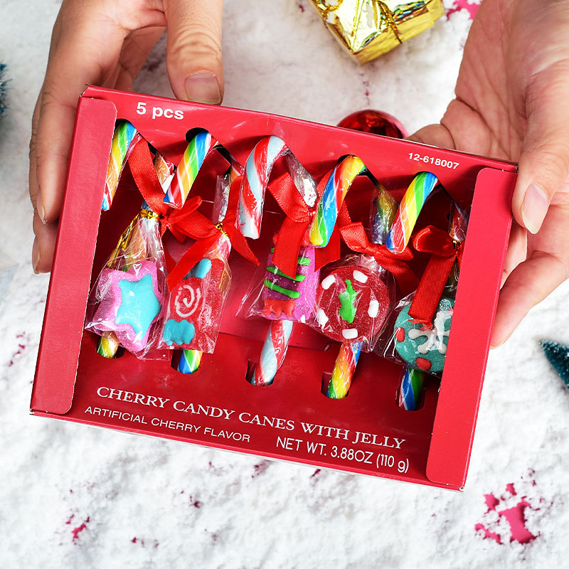 크리스마스 지팡이 젤리 [5개입] 세트