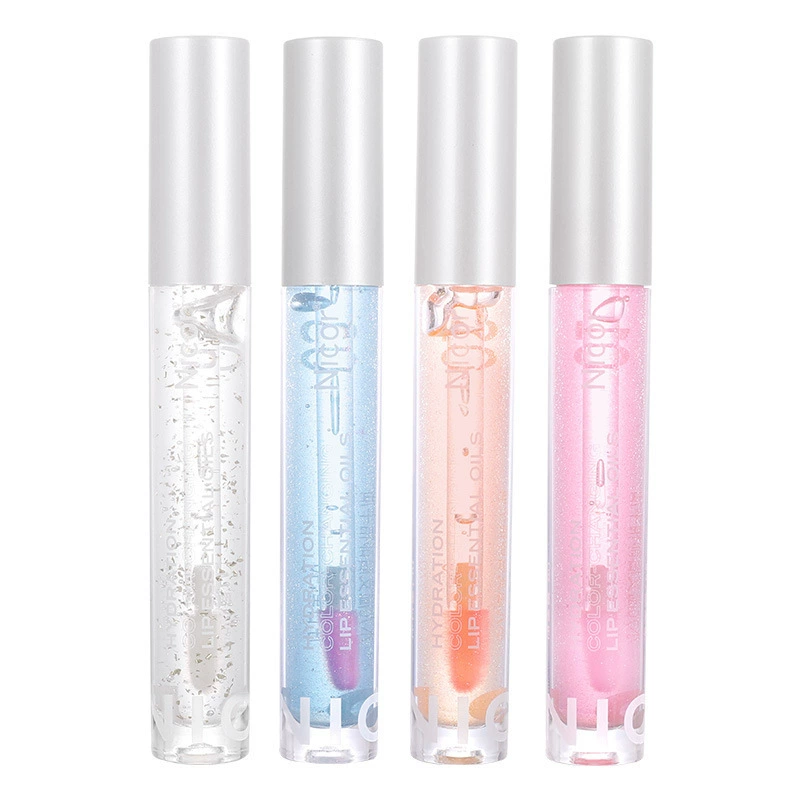 Nicor Essence, essential oil, lip gloss, intense hydration, lip care, mirror effect, plump lips effect