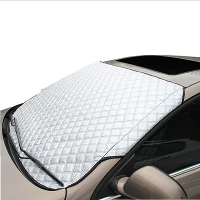 Anti-Snow, Car Anti-Freeze, Winter – Sun shade - thick-door-clamp