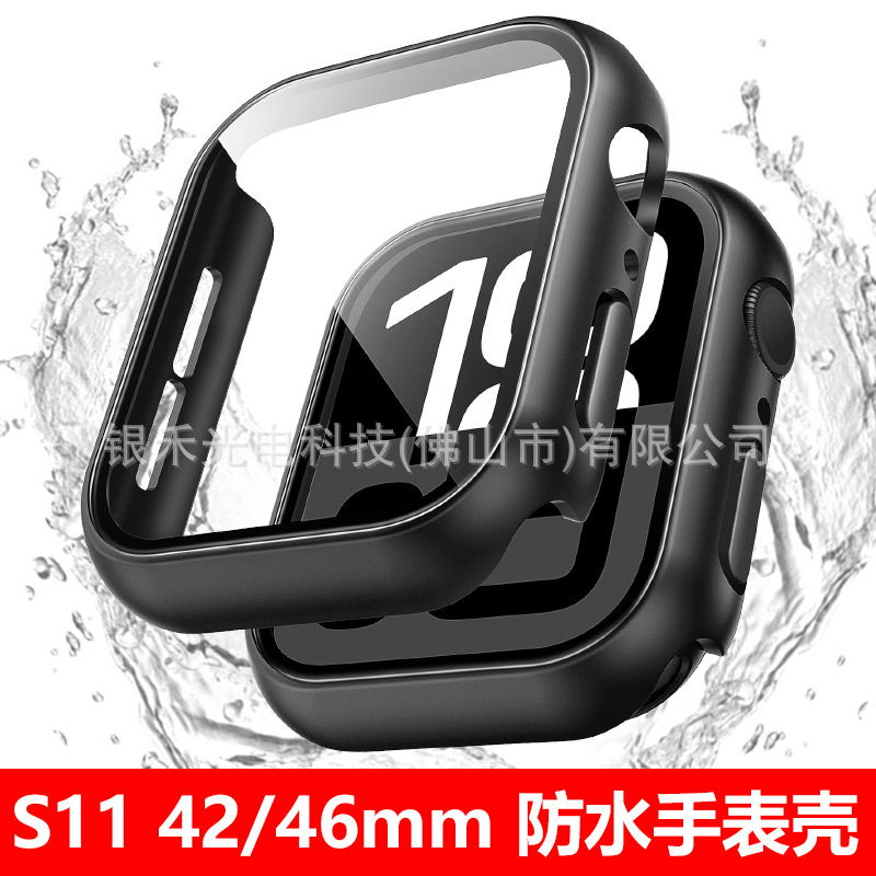 Suitable for Apple Waterproof Watch Case S11/Ultra Case and Film Integrated Watch Waterproof Case Iwatch9/6 Protective Case