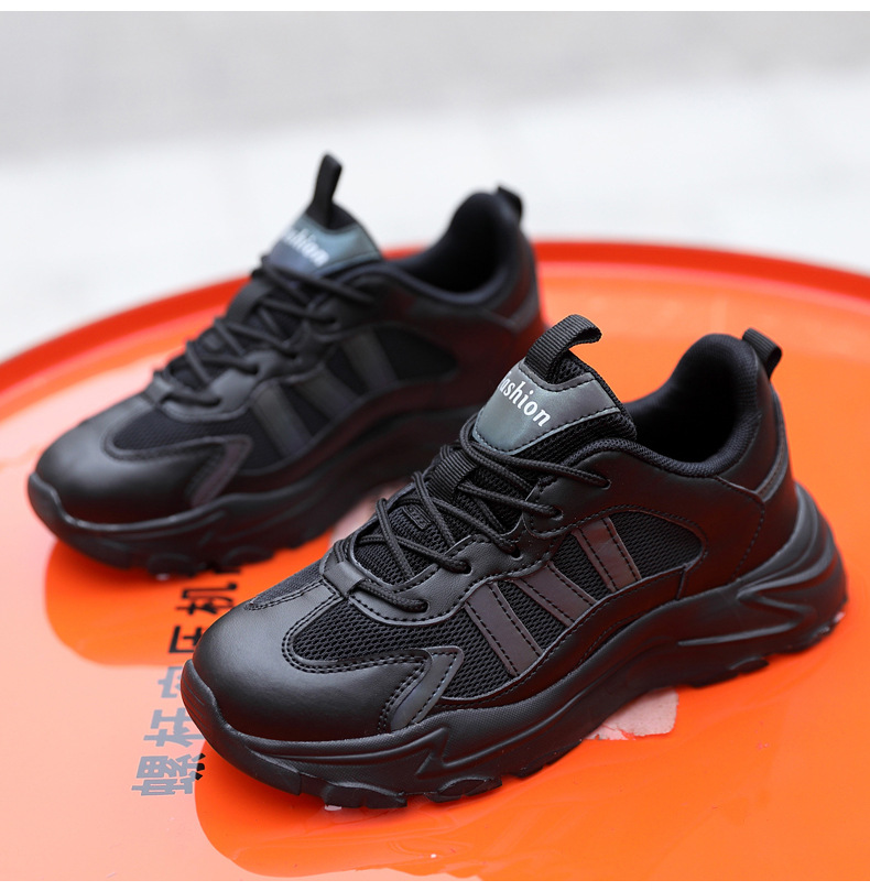 Scarpe da tennis da donna Scarpe da passeggio Scarpe in pelle Scarpe da ginnastica Scarpe da ginnastica sintetiche in mesh facili da pulire_voghion.com