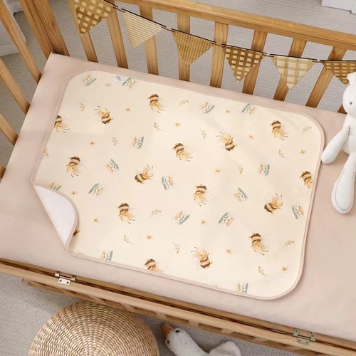 New style knitted cotton baby diaper pads, period menstrual pads, OEM logo available, leak-proof baby diaper pads.