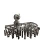 Bear Wall Hanging Drying Rack Suction Socks Underwear Underwear Drying Rack Balcony Folding Multifunctional Drying Rack