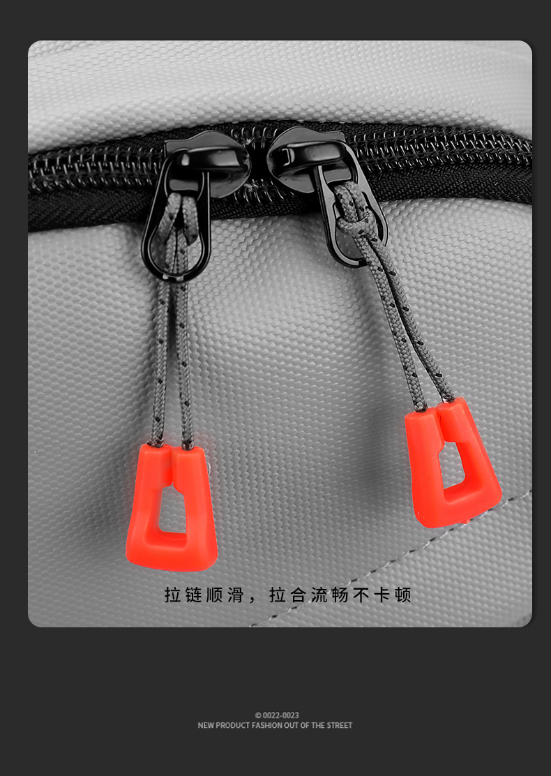 Trendy men's chest bag, crossbody bag, waterproof single-shoulder bag, cycling backpack, outdoor large-capacity men's bag, small bag, chest bag undefined