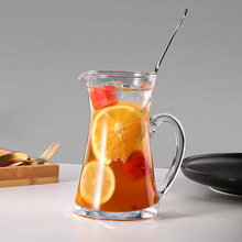 带把大容量果茶杯 玻璃杯果汁杯冷饮杯花茶杯 创意鸡尾酒杯 710ml