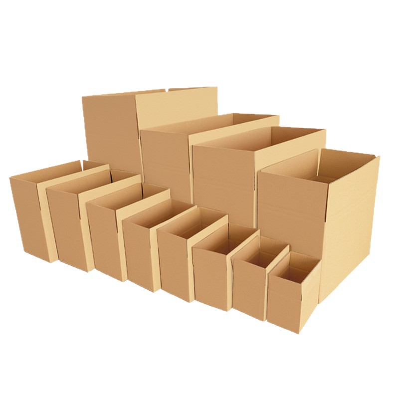 Special hard high quality three-layer half high carton spot general logistics packaging five-layer corrugated packaging box