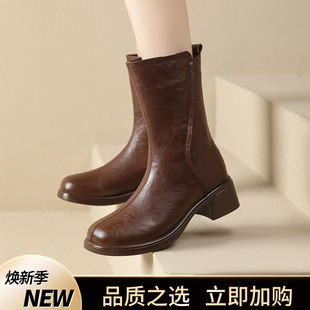 ѥ��Ů2024�ﶬ���¿���ƤŮʽ��Ͳѥ�ָ�ܛ�׏͹Ŵ�aƤѥ�R��ѥ