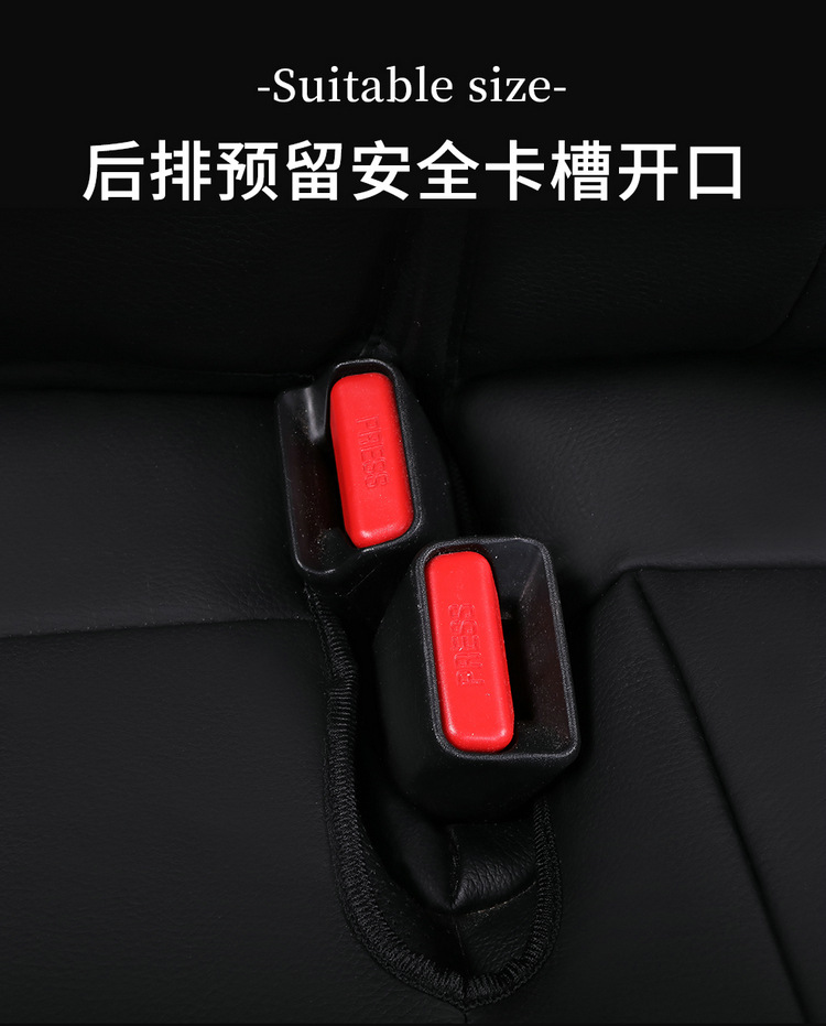 554 Civic-Specific Seat Covers for Models 16-25, All-Season Full-Cover Car Seat Cushions