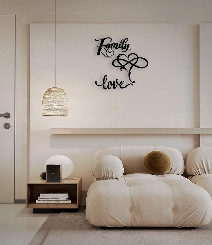 Iron Letter Love Wall Decoration Metal Silhouette Hollow TV Wall Bathroom Decoration Photography Window Props