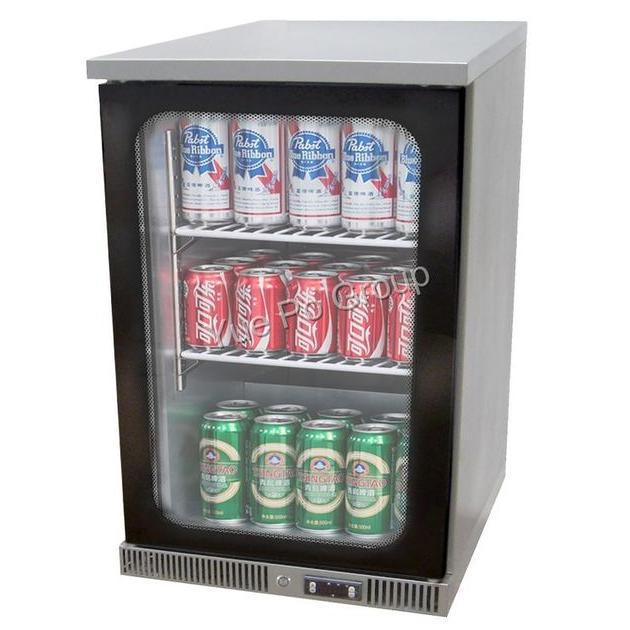 雪宝单门展示冷藏柜 (前水吧/全玻璃)