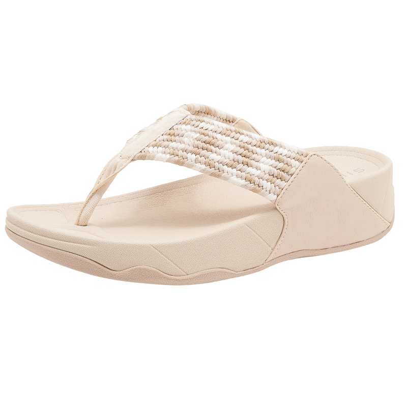 987-4 Amazon 2024 verano nuevas sandalias de las mujeres ligero estilo deportivo elástico más cómodo tamaño plataforma zapatillas