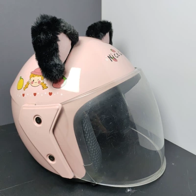 Motosiklet dəbilqələri – Motorcycle Helmet Universal Accessories - customized-black-cat-ears