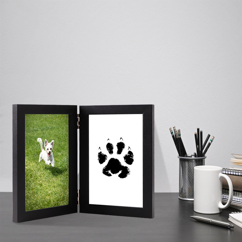Pet Paw Print Station, Cat Paw Print Commemorative Frame, Dog Paw Print Commemorative Photo Frame, Cat Paw Print Clay Gift, No-Wash Ink Print Pet Paw Print Station, Cat Paw Print Commemorative Frame, Dog Paw Print Commemorative Photo Frame, Cat Paw Print Clay Gift, No-Wash Ink Print