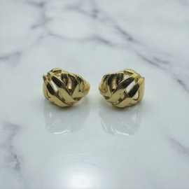 跨境热卖耳环流行时尚小清新金色小学生耳环百搭耳饰品
