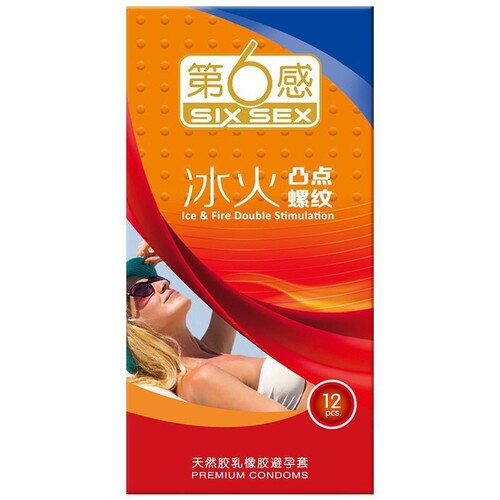 Series 6th Sense Wholesale Condoms Ultra-Thin Safety Gloves Threaded Wolf Teeth Condoms Family Planning Love Toys