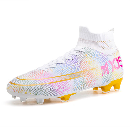 Children's Soccer Cleats, Unisex, Wide, Low-top, Outdoor Comfortable, Breathable, Shock-absorbent, Anti-slip, Fashionable Training Shoes