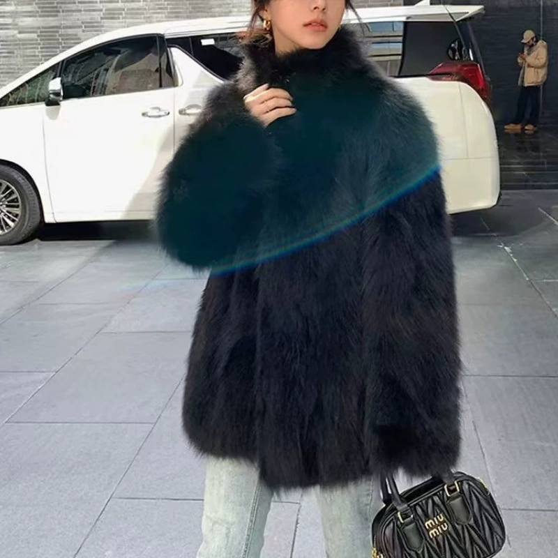 Белая абрикосовая фуксия черная куртка, стиль Chanel, свободный крой