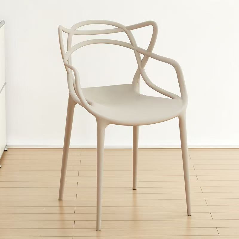 Silla de oídos de gato de color champagne