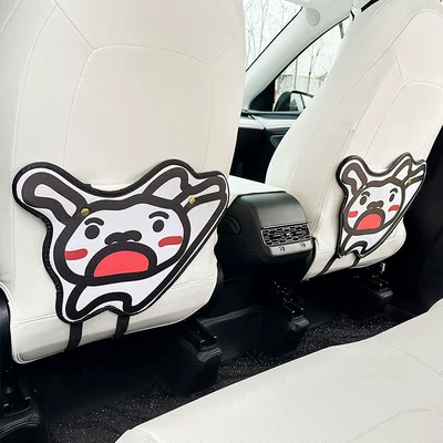 Anti-Kick Pad Universal Rear Seat: Chair back anti-kick pad - xiaobai-anti-kick-pad-2-pieces