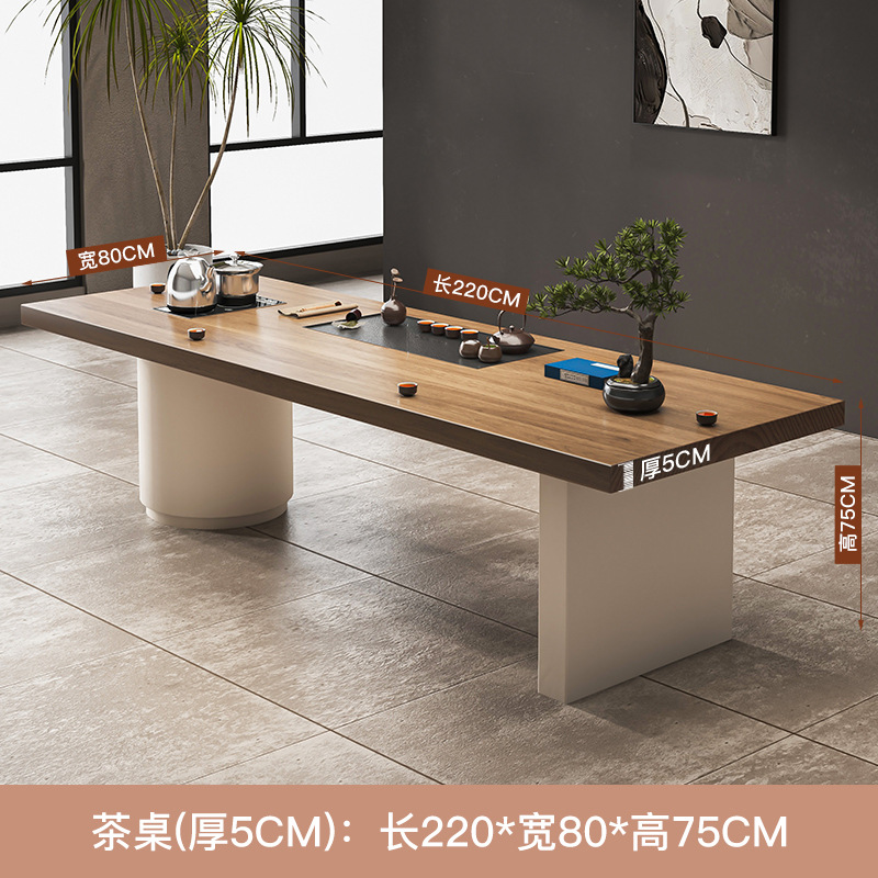 싱글테이블 220*80*75cm [두께 5cm]