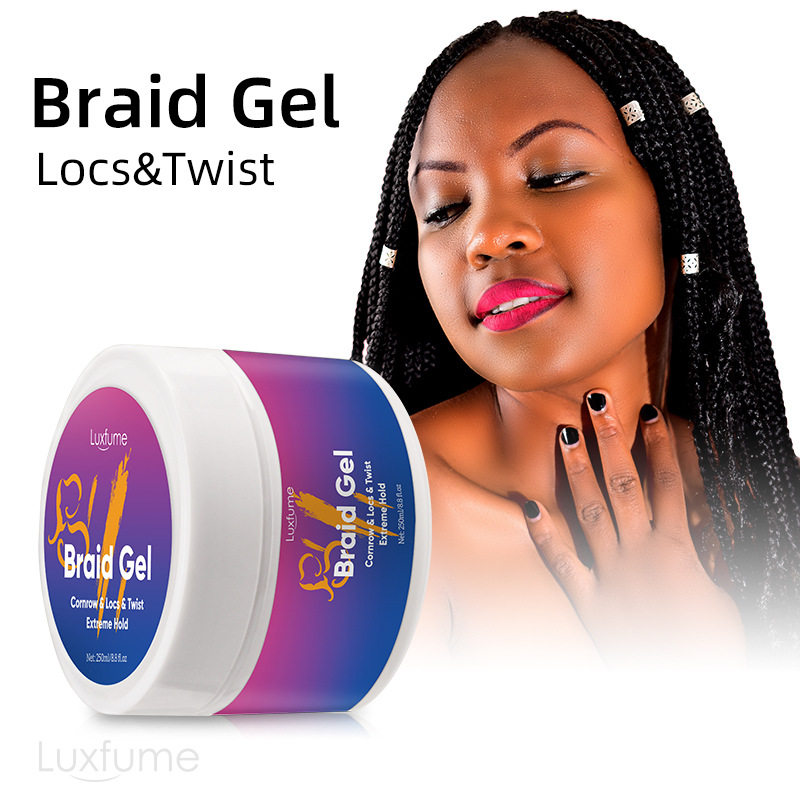 Braid Gel: Nourishing, Moisturizing, and Styling Gel for Braided Hair