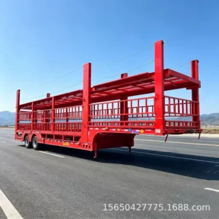出售轿运车 6位骨架轿运运输车 电动四轮牵引车头 骨架车