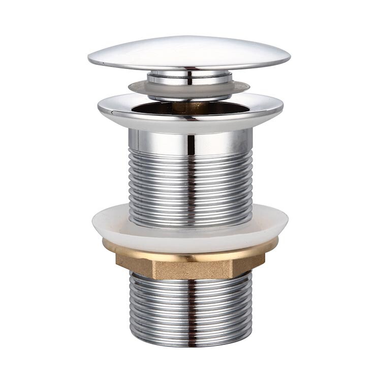 Zinc alloy large bounce basin 8cm drain wash basin basin sink overflow hole, no overflow hole Zinc alloy large bounce basin 8cm drain wash basin basin sink overflow hole, no overflow hole