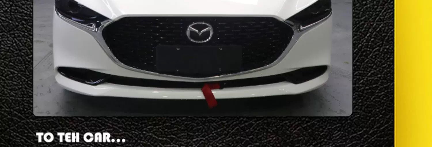 Suitable for 23-26 Models of Mazda Cx-90 Blackened Headlight Film Mazda Transparent Atenza Axela Cx5