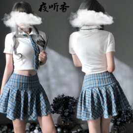 新品情趣内衣制服水手套装学生性感短裙诱惑清纯可爱少女装