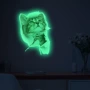 夜光背景3d立体幼儿园墙贴