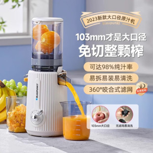 Blue Treasure Large Caliber Electric Juicer with Juice and Pulp Separation for Home Use Small Juicer Bp-Yj01
