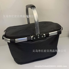 現物ピクニックバスケット屋外アイスバッグ折り畳み保温バッグ携帯ショッピングバスケット弁当ファストフード宅配保温バッグ
