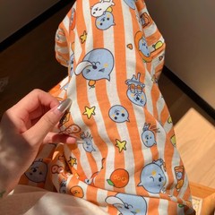 春夏新款趣味可爱小狗印花睡裤女宽松休闲家居裤可外穿睡裤遛弯裤