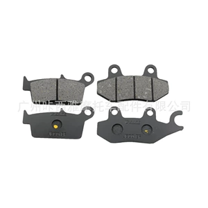 Suitable for Kawasaki KLX250SF (2009-2020) and KLX300R (2019-2020) motorcycles; front and rear brake pads