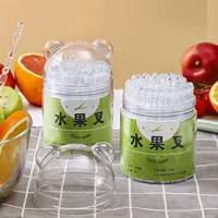 Fruit fork, handheld fruit storage system, increased thickness